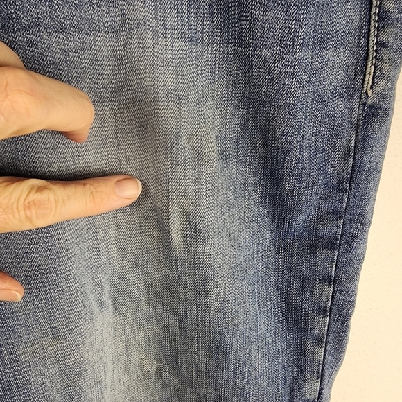 Earl Blue Jeans Rodeo Western Boot Cut With Embellished Pockets Plus Size 14 - Picture 2 of 7